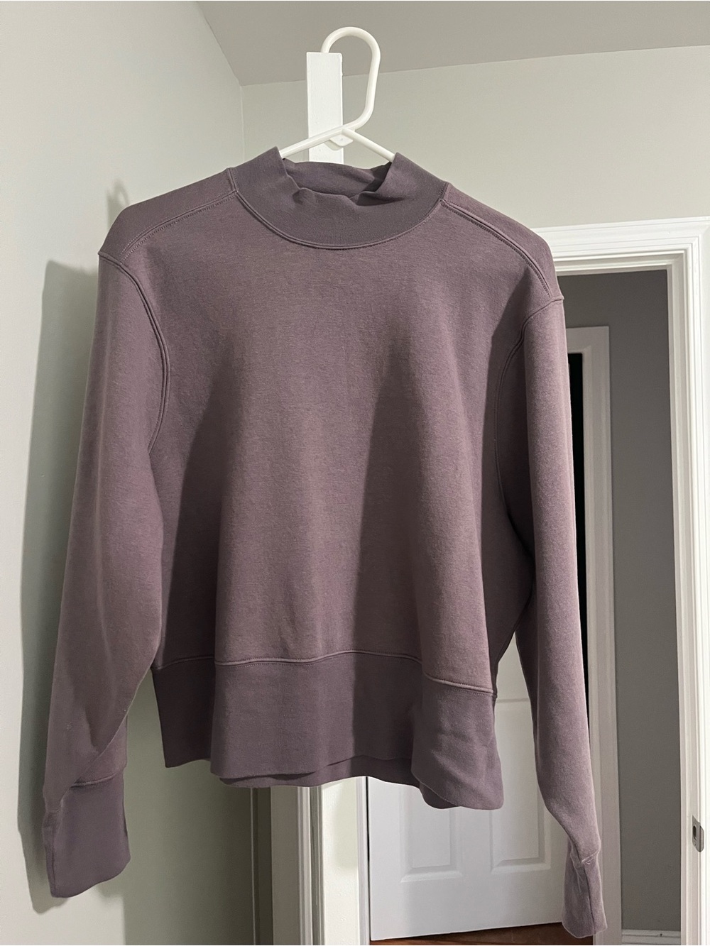 DSG Mauve Mock Neck Sweatshirt
